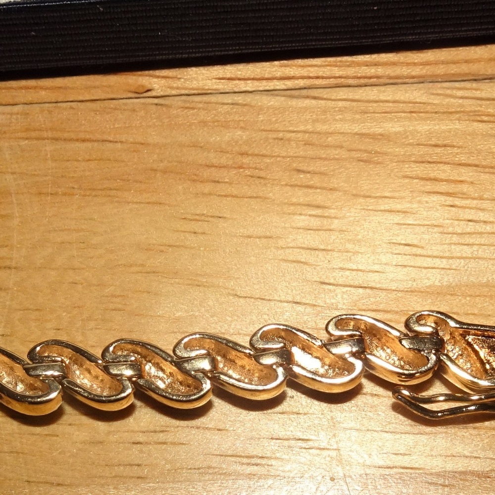Gold Over Sterling R 925 Rope Bracelet - Picture 6 of 6